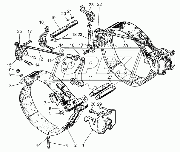 24-18-108СП Тяга L=500мм ЧТЗ