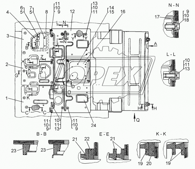 50-24-283-01СП Панель ЧТЗ
