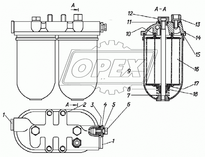 3329-52Б Шпилька ЧТЗ
