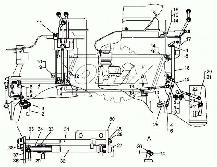 38358 Пружина ЧТЗ