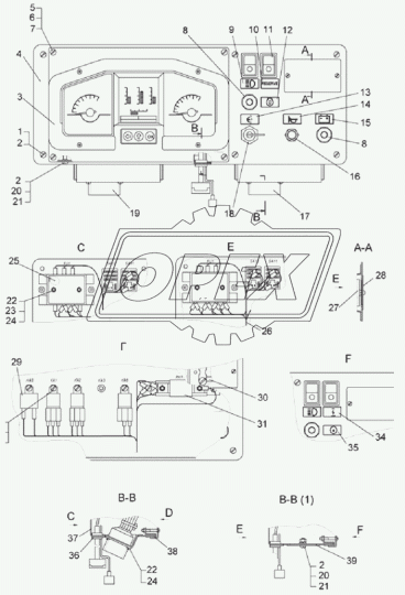 700-40-8057 Прокладка ЧТЗ