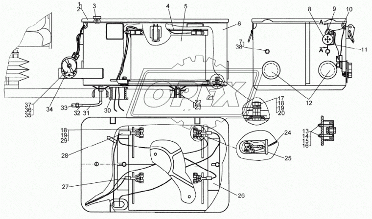 50-10-430СП Контейнер ЧТЗ