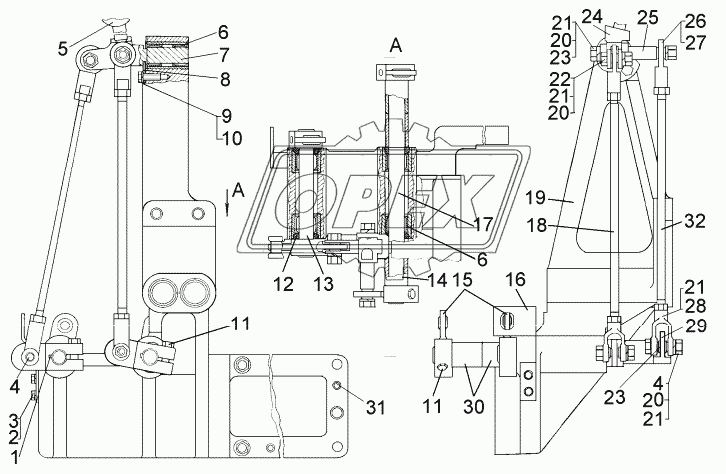 64-12-452 Валик ЧТЗ