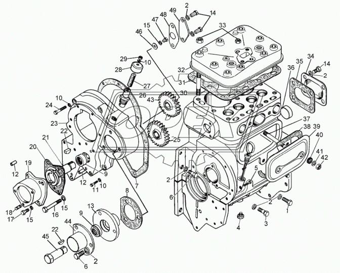 01187 Крышка люка ЧТЗ