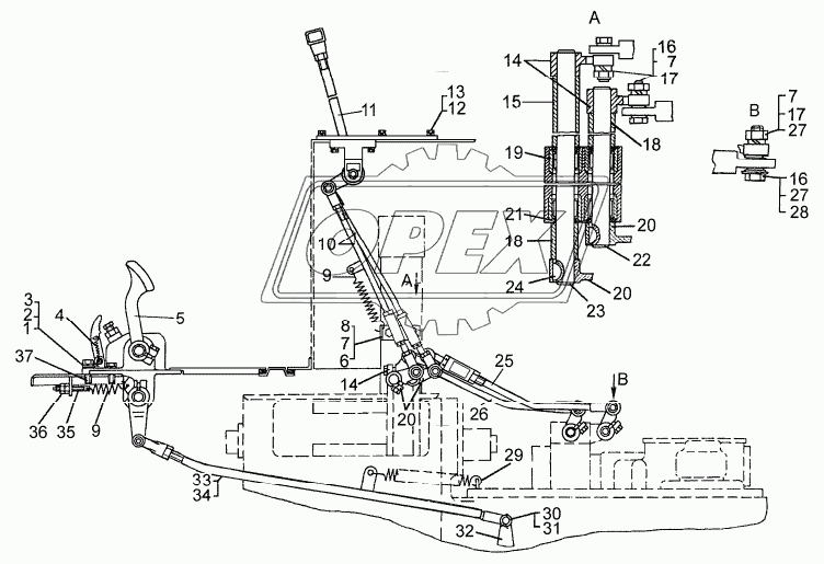 64-13-139СП Тяга ЧТЗ