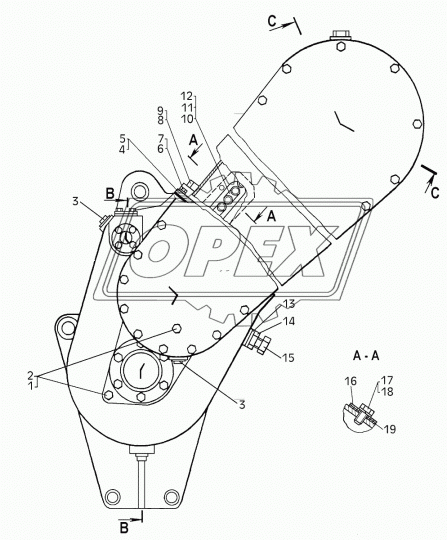 700-42-2631-01 Прокладка ЧТЗ
