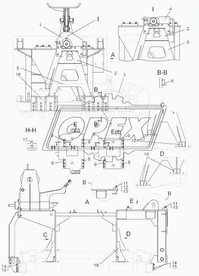 71-53-470 Ребро ЧТЗ