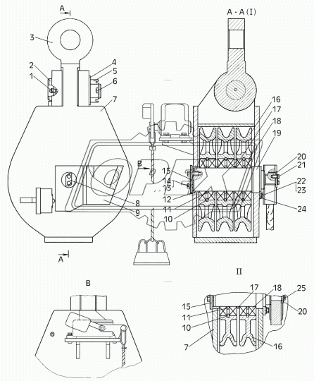 71-53-94 Палец ЧТЗ