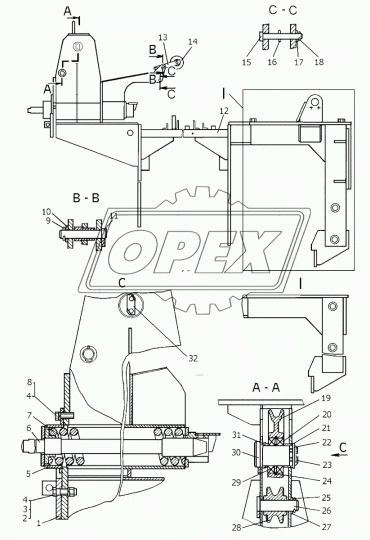 71-53-111СП Крышка ЧТЗ
