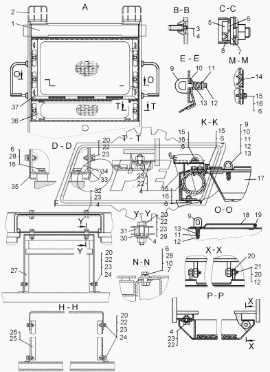 48-55-116СП Проставка ЧТЗ