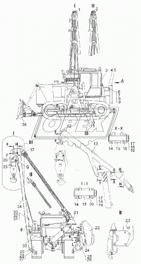 4540-2201010-02 Вал карданный КАЗ (L=1326+90мм., КАЗ-4540"Колхида") БЕЛКАРД