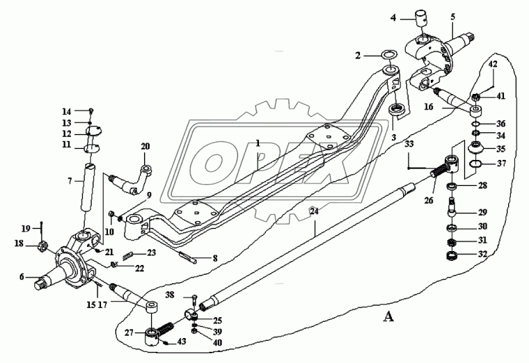 3001047-4E Крышка шкворня поворотного Урал