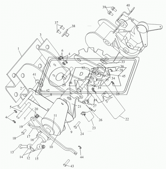 CQ1500610 Болт С/И щита тормоза передней оси УРАЛ-63685 Урал