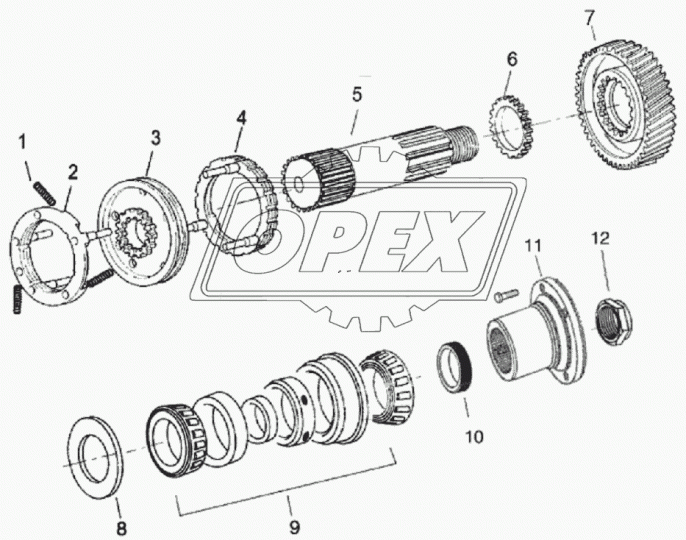 22899 Ролик (гладкий) натяжителя ф66,7х32,2 промежуточный КамАЗ,ПАЗ,КАвЗ,ЛиАЗ,МАЗ (дв.Cummins ISBe, ISDe) IVECO LCV (1970-2020) FeBi