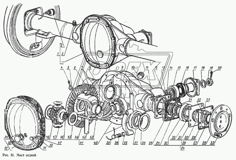 14-2403050 Шестерня полуоси сателлитов большая ГАЗ 3110 ГАЗ