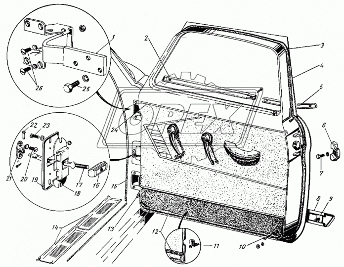 258011-П Шплинт разводной ф2х10/12 L=20 рулевого управления ГАЗ 3307 (19х0х0) ЭТНА