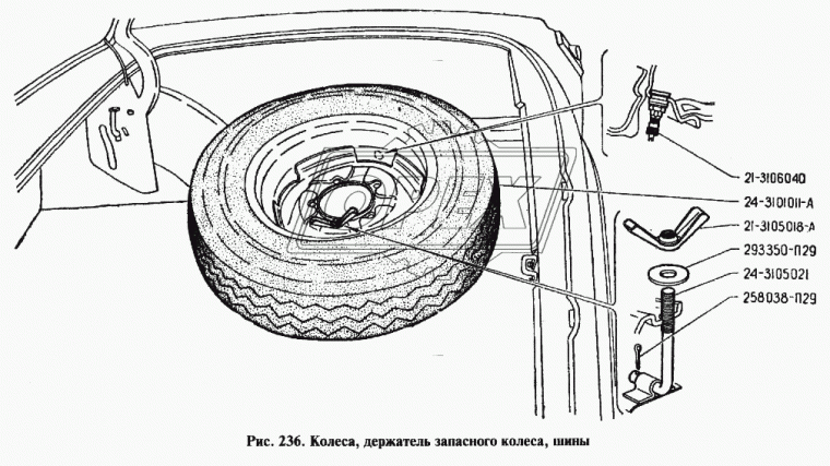 293350-П29 Шайба плоская (сталь) ф12х42х2 ГОСТ 11371-78 (0х0х2) ГАЗ