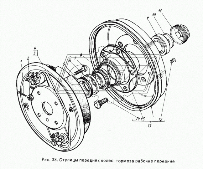 21Р-3103032 Шайба С/И плоская (сталь) ф24х50х3 упорная наружнего подшипника внутр зуб передней ступицы Газель,Волга ГАЗ