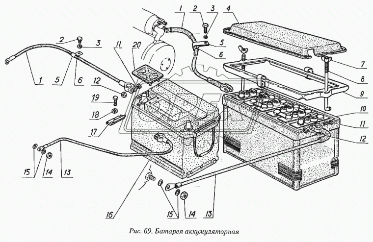 3102-3703036 Планка крепления АКБ 38х63 1отв.ф9 аккумуляторной батареи Валдай,Соболь,Газель Бизнес, ГАЗон Некст,ГАЗ-3307,3308,3309 ГАЗ