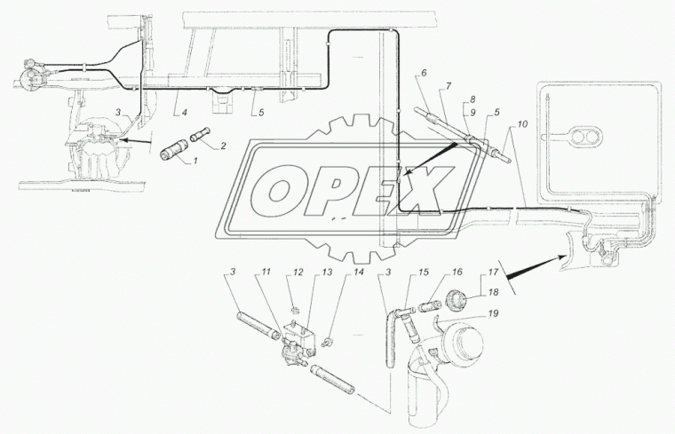 31105.1164034 Клапан ГАЗ-31105 дв.Крайслер гравитационный бака топливного (71х38х44) ГАЗ