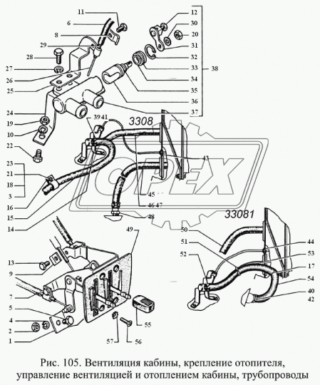 250608-П29 Гайка ГОСТ-5915 М6х1 h=5 К=10; 5003032090 ЭТНА