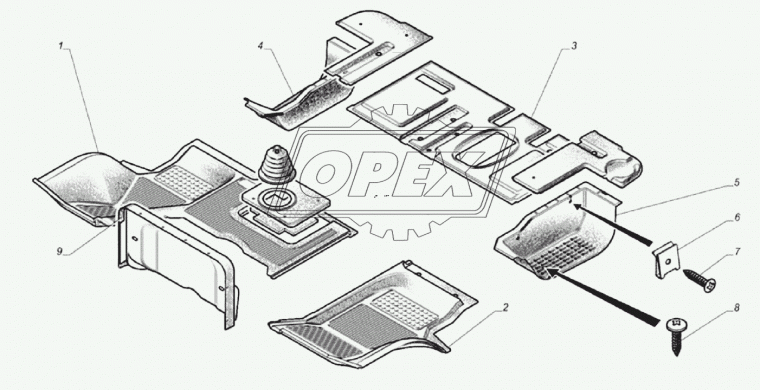 33104-8402460 Уплотнитель капота ГАЗ_33104,33106,Валдай (внутренний) УралЭласт