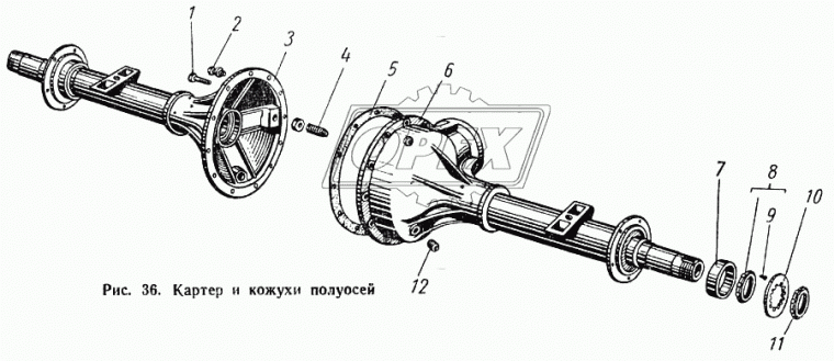 51-2401025-А Втулка сальника ступицы заднего колеса