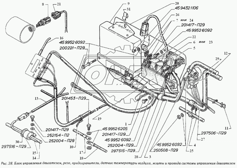 560.3761601 Жгут свечей запальных дв.560 (1400х25х50) РЫБИНСК