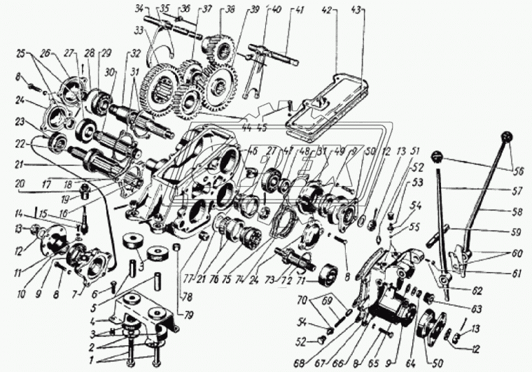 69-1802120 Втулка промежуточного рычага ГАЗ