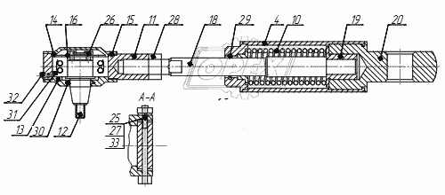 1610 Подшипник 50х110х40 шарик.радиал. 2-ряд.; . КПК