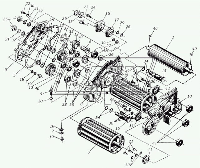 1607 Подшипник 35х80х31 шарик.радиал.упорный 2-ряд.
