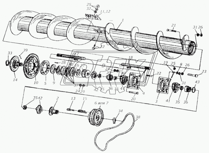 11208 Подшипник 40х85х19 шарик. 2-ряд.; (со втулкой)