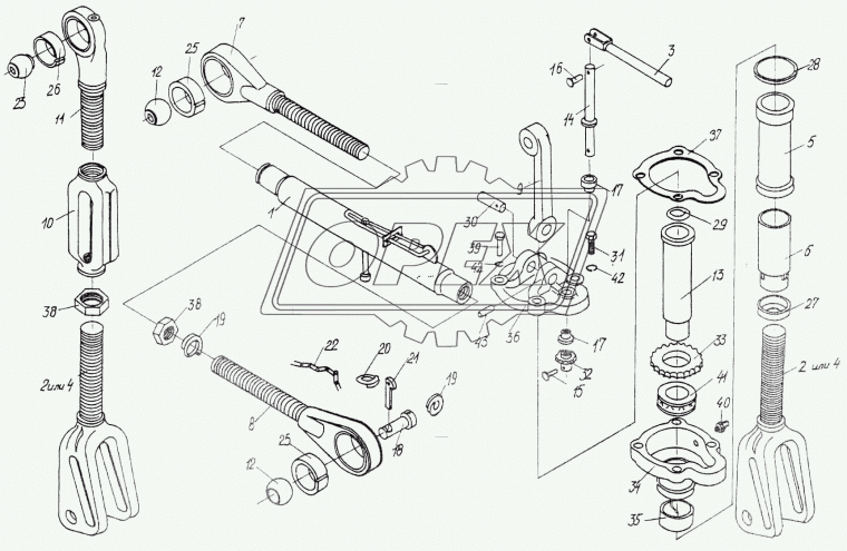 142-4605401 Ограждение МТЗ РУП