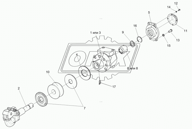 151М.58.113 Гайка