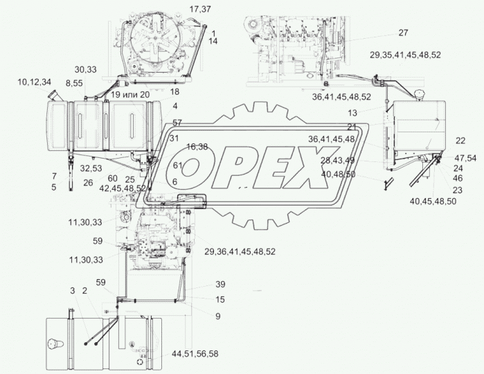ДУМП-03 Датчик уровня топлива 500л; фишка 1 клемма Экран