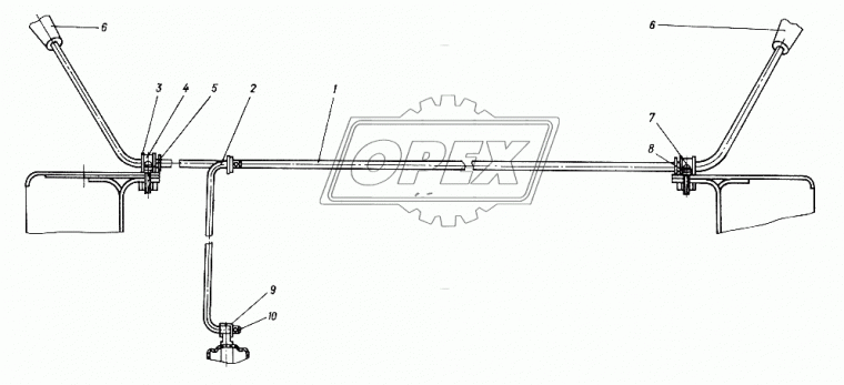 А13.05.000 Рукоятка управления резьбовая ХТЗ