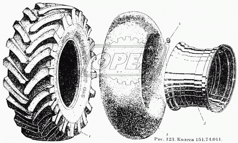 21,3-24 Камера колесная ( 530-610 ФД-14) Т-150 АШК