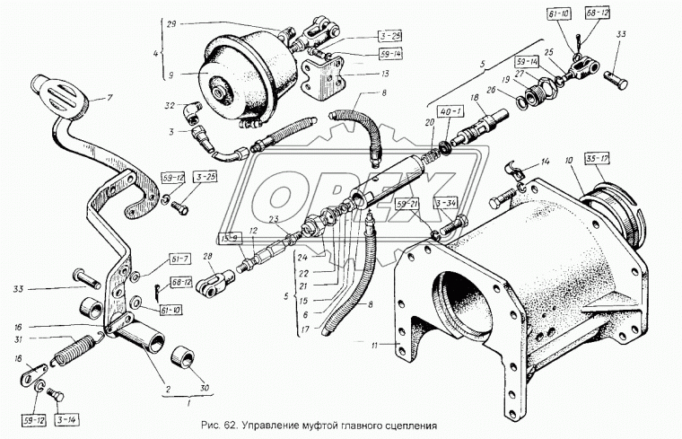 151.21.252 Стакан ф132/ф158 h=36 с проточкой по наруж.диаметру, корпуса проставочного Т-150 ХТЗ