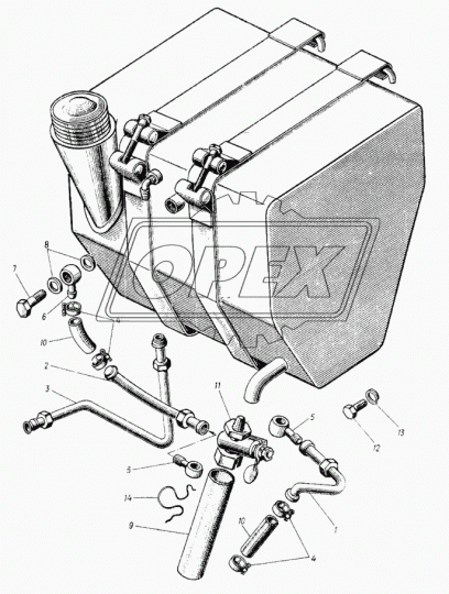 150.00.227 Шланг ХТЗ