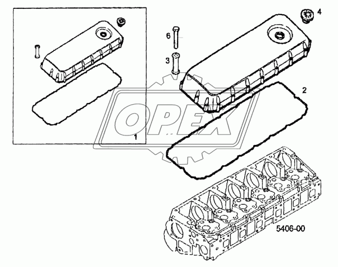99446692 Прокладка клапанной крышки F2BE0681/1682/3681; Cursor8; (х1) IVECO 682 (2018-2020) Iveco