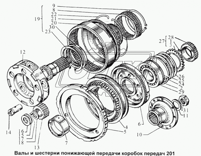 1000919 Подшипник 95х130х18 шарик.радиал. 1-ряд. 6-1000919Л; (61919)
