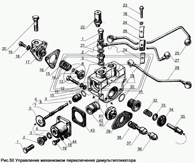 240-1011449 Кольцо С/И уплотнительное золотника демультипликатора ЯМЗ-240