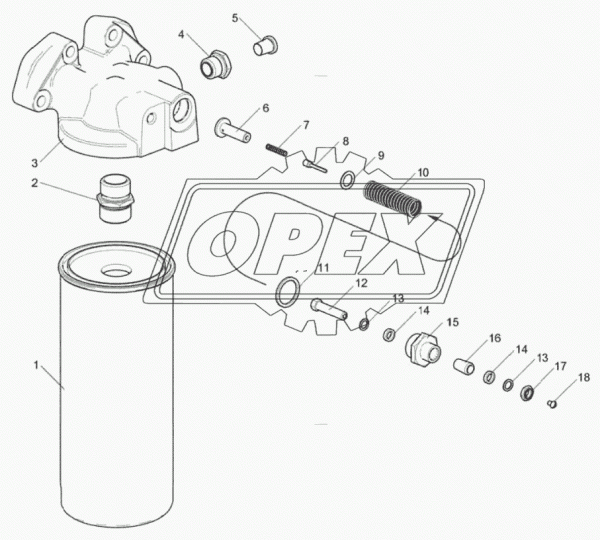 658.1012010 Фильтр масляный ЯМЗ грубой очистки; (замена 238БТ-1012010-Б2) ЯМЗ