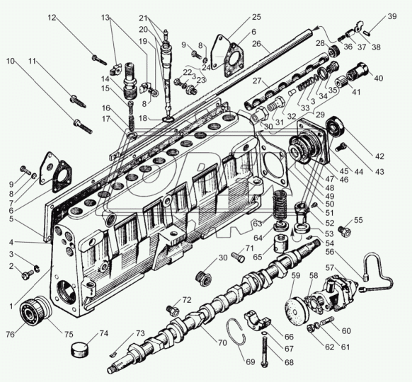 901.1111102-21 Клапан нагнетательный ТНВД 902.8-20, 805.7-30, 80.7-20, 805.7 ЯЗДА