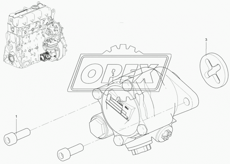 5347.3407010 Насос ГУР ГАЗон Next (Некст) дв.ЯМЗ-5344,ЕВРО-4; ZF ГАЗ