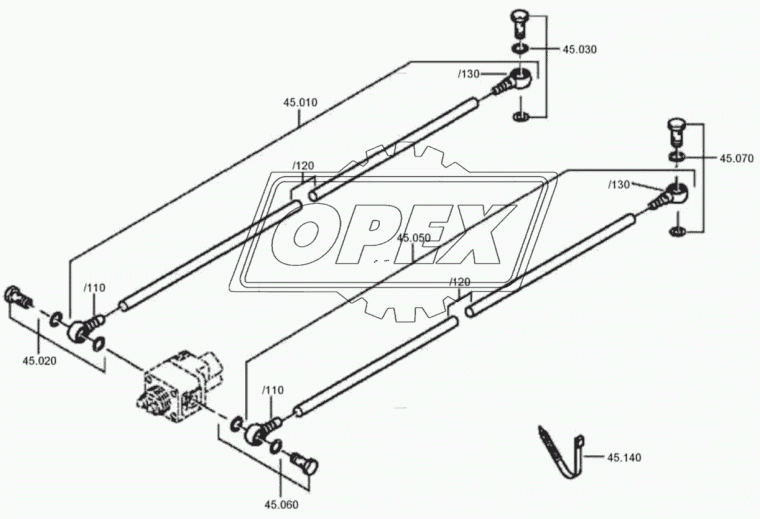0659.160.068 Держатель кабеля ZF