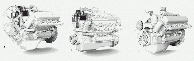7511.1000186-43 Двигатель ЯМЗ-7511 без КПП и сц. 43 компл. (400 л.с.) ЯМЗ