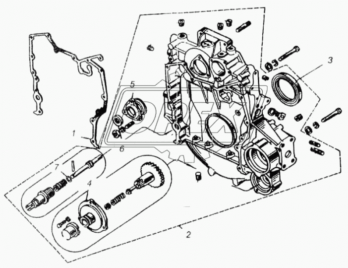 840.1002310-50 КАРТЕР МАХОВИКА ЯМЗ