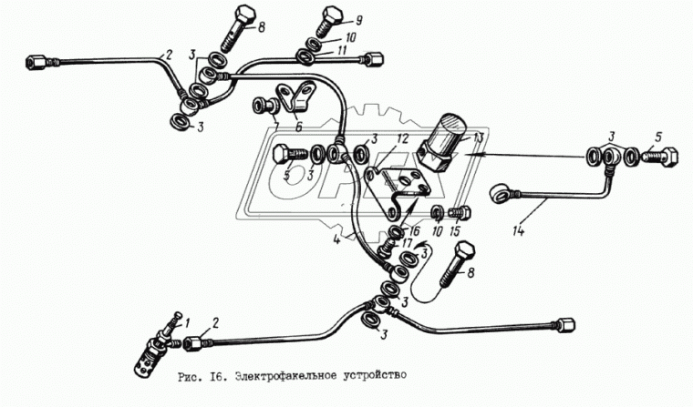 840.1022870 ТРУБКА ТОПЛИВНАЯ ЯМЗ