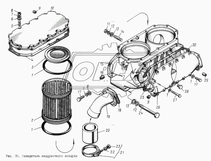 8401.1115310 Патрубок ЯМЗ